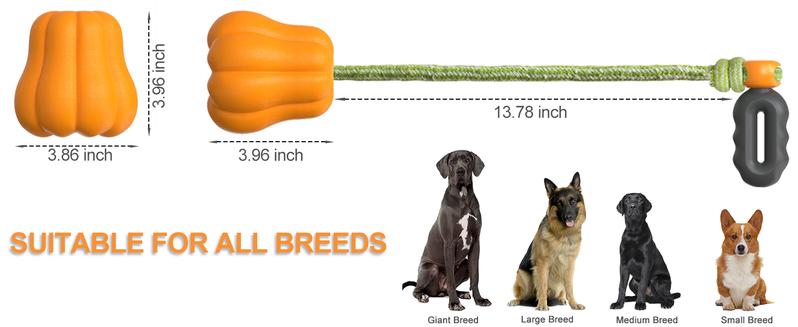 PROKEl Dog Rope Fetch Exercise Toy For Aggressive Chewers - Tug Of War Ball