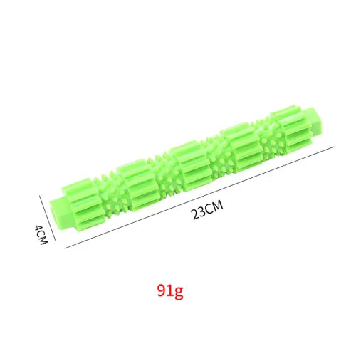 Pet Dog Cleaning Chew Toys For Aggressive Dogs Rubber Molar Stick Dog Oral Teeth