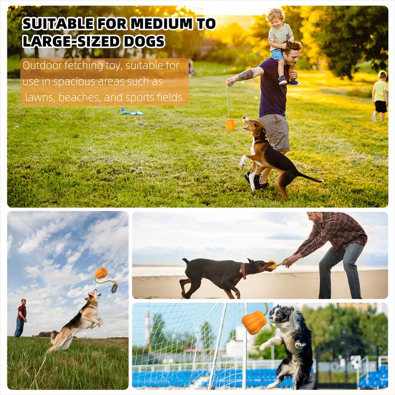 PROKEl Dog Rope Fetch Exercise Toy For Aggressive Chewers - Tug Of War Ball