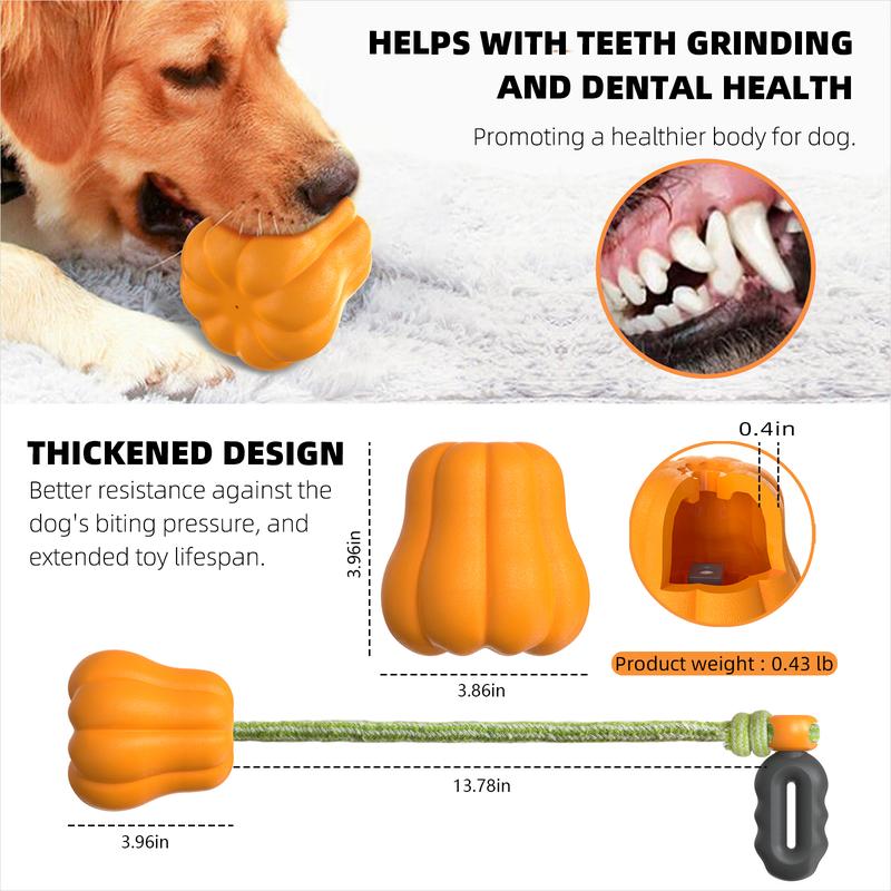 PROKEl Dog Rope Fetch Exercise Toy For Aggressive Chewers - Tug Of War Ball