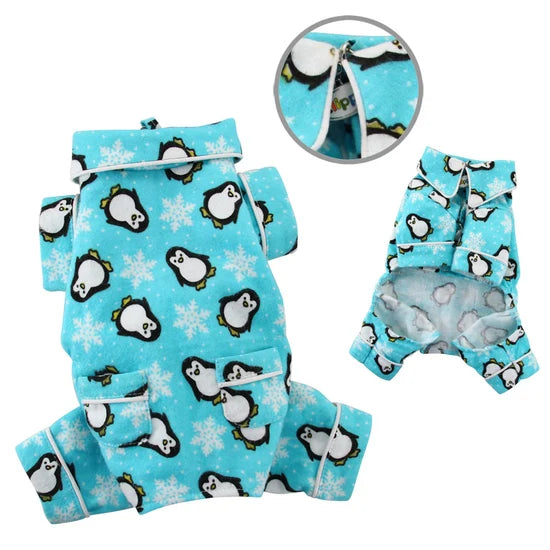 Penguins & Snowflakes Flannel/Ultra