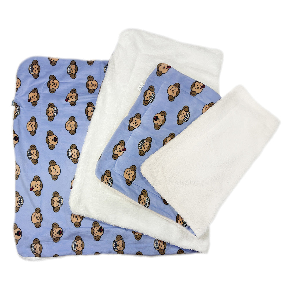 Silly Monkey Ultra-Plush Blanket - Lavender