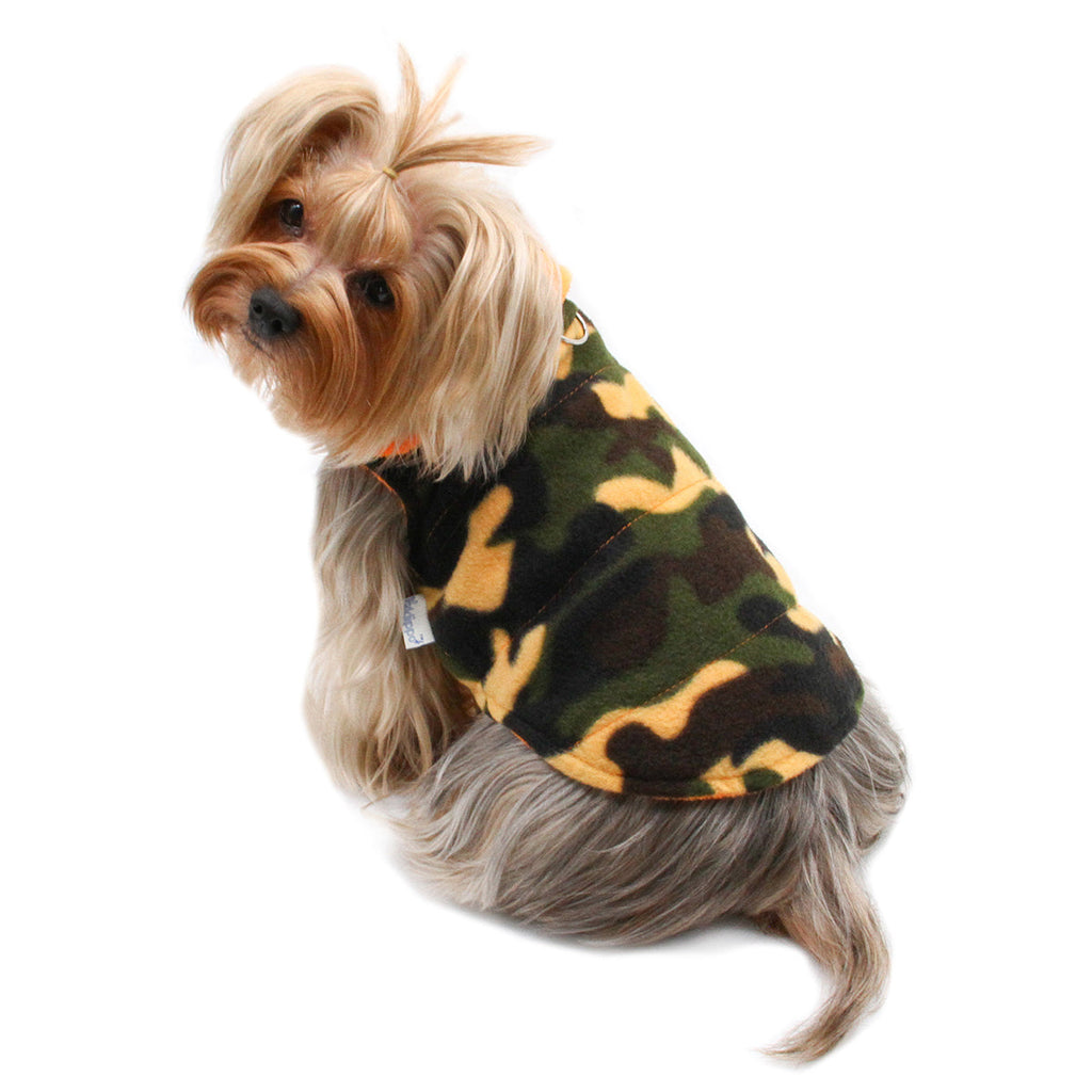 Reversible Camouflage Vest with Ultra Soft Lining