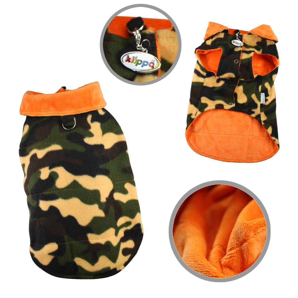 Reversible Camouflage Vest with Ultra Soft Lining
