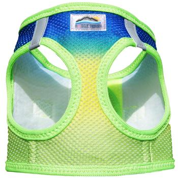 American River Choke Free Dog Harness Ombre Collection - Cobalt Sport