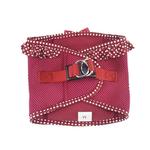 Choke Free Dog Harness Polka Dot Collection - Wine Polka Dot