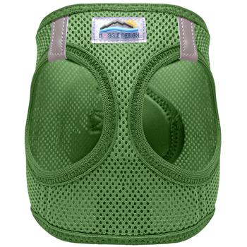 American River Solid Ultra Choke Free Dog Harness - Dark Forest Green
