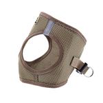 Solid Ultra Choke Free Dog Harness - Fossil Brown