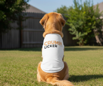 Crumb Licker Dog Shirt - White