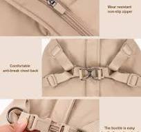 Chest Strap Jacket Cotton-padded Coat