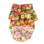 Hawaiian Camp Shirt - Sunset Hibiscus