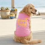 Mermaid Kisses Starfish Wishes Dog Shirt - Carnation Pink