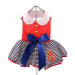 Sailor Girl Dress with Matching Leash