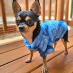 Soft Plush Pullover - Tie-Dye Blue