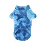 Soft Plush Pullover - Tie-Dye Blue