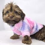 Soft Plush Pullover - Tie-Dye Pink & Purple