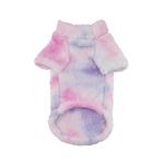 Soft Plush Pullover - Tie-Dye Pink & Purple