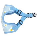 Wrap and Snap Choke Free Dog Harness - Blue Daisy