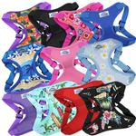 Wrap and Snap Choke Free Dog Harness - Sunset Hibiscus